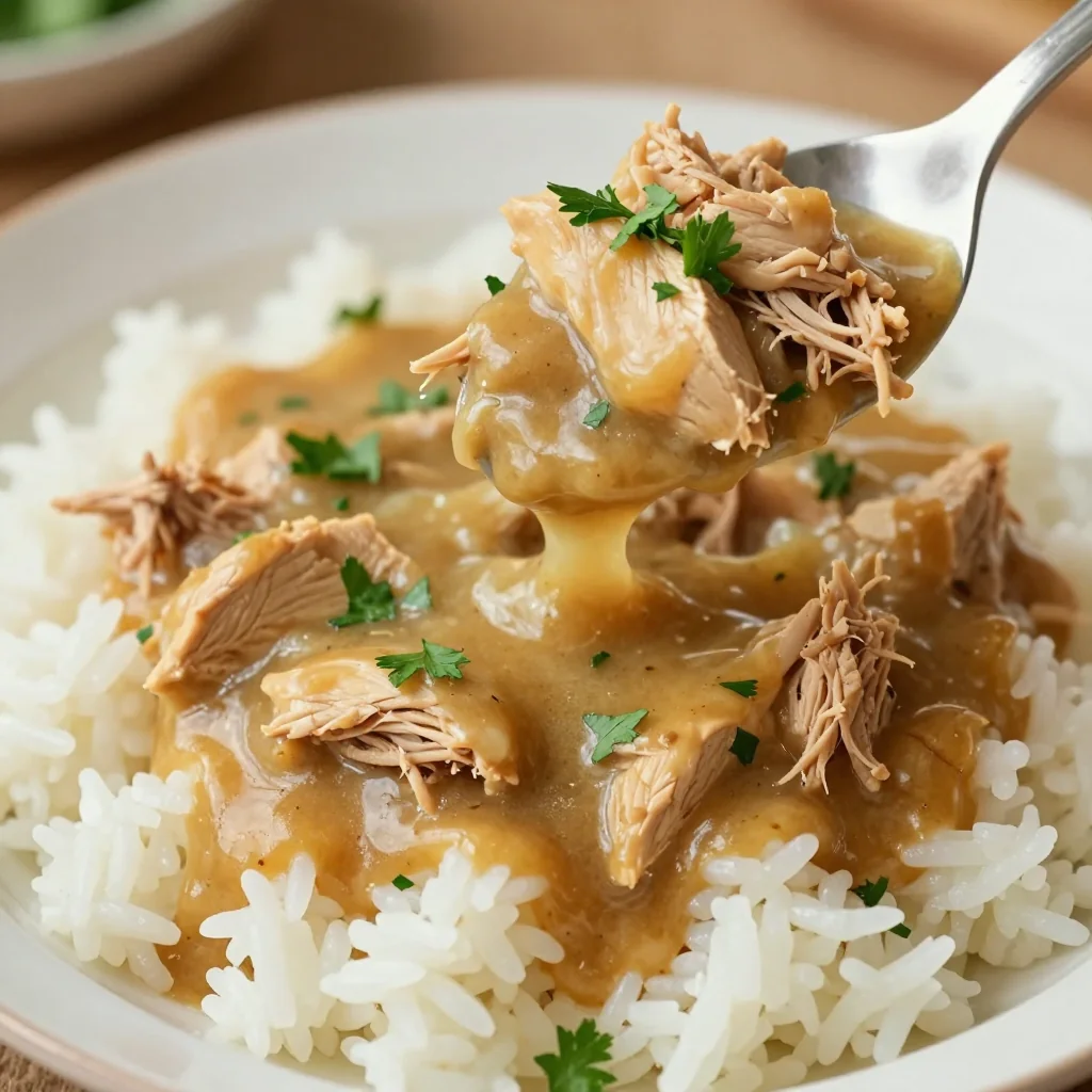 Kid-Friendly Slow Cooker Chicken and Gravy Recipe