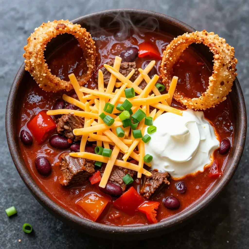 Keto Beef Chili Freezer Meal for NFL Playoff Sundays