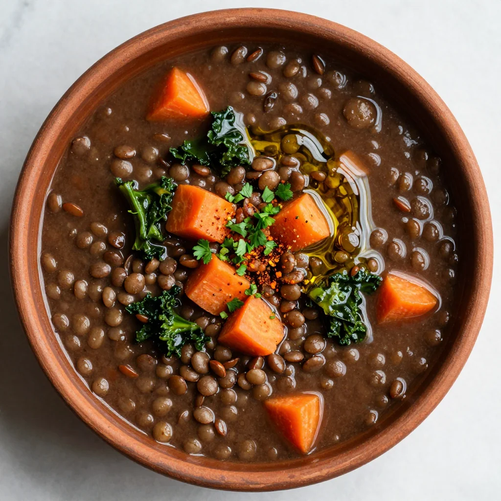 Hearty Lentil Vegetable Soup to Meal Prep for a Healthy January
