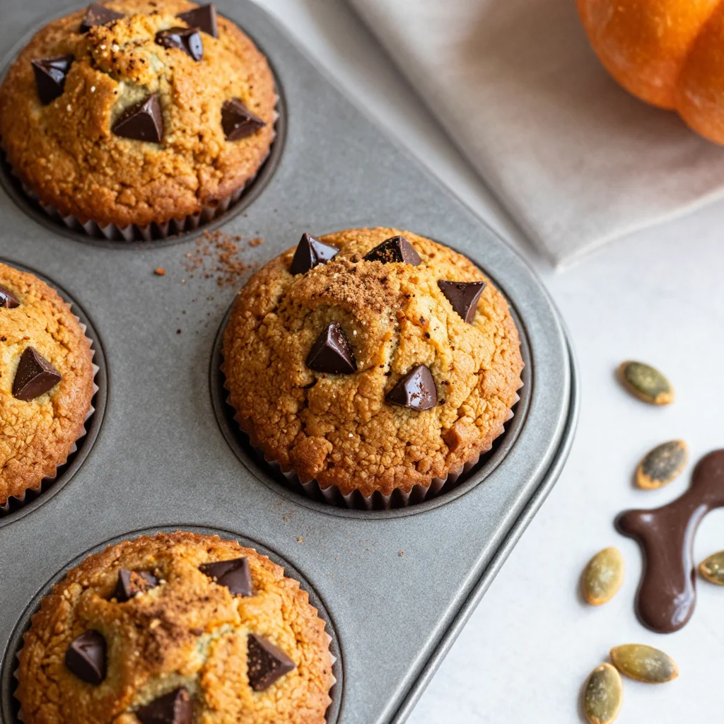 Pumpkin Chocolate Chip Muffins for Winter Baking Joy