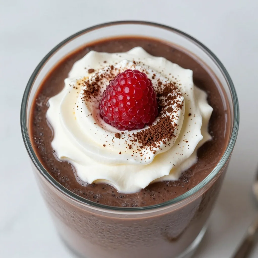 Freezer Ready Keto Chocolate Chia Seed Pudding Parfaits