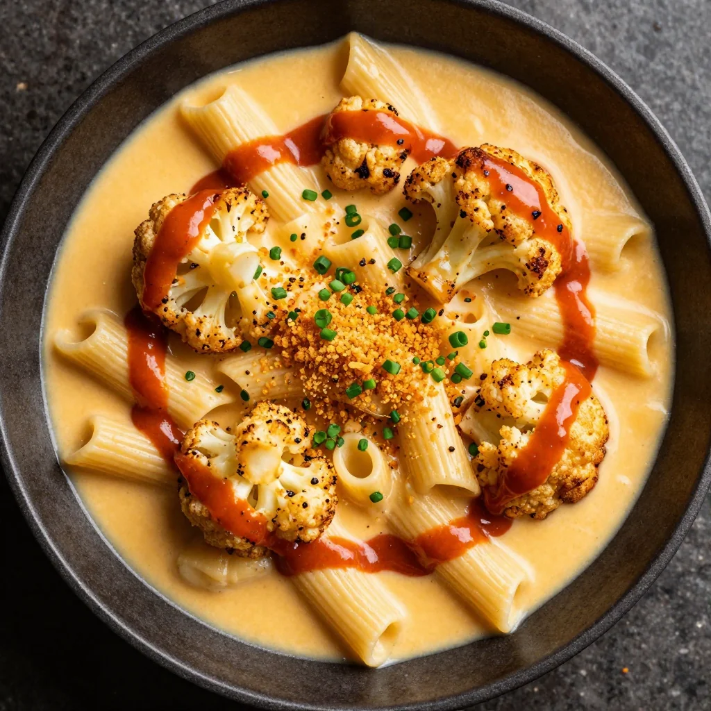 Nfl Playoff Buffalo Cauliflower Mac and Cheese