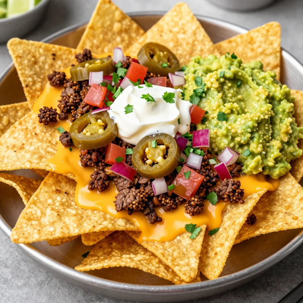 NFL Game Day Nacho Bar for Playoff Party Fun