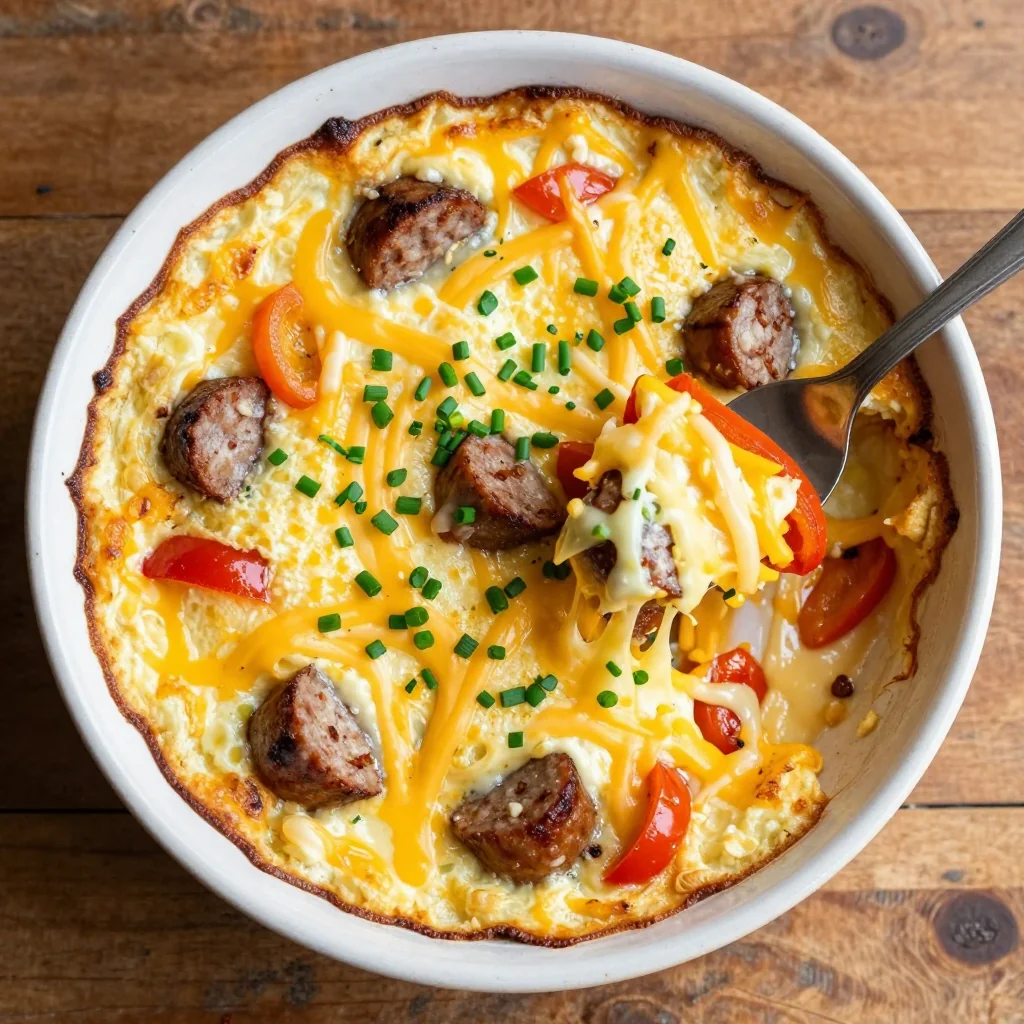 Make Ahead Breakfast Casserole for a Crowd