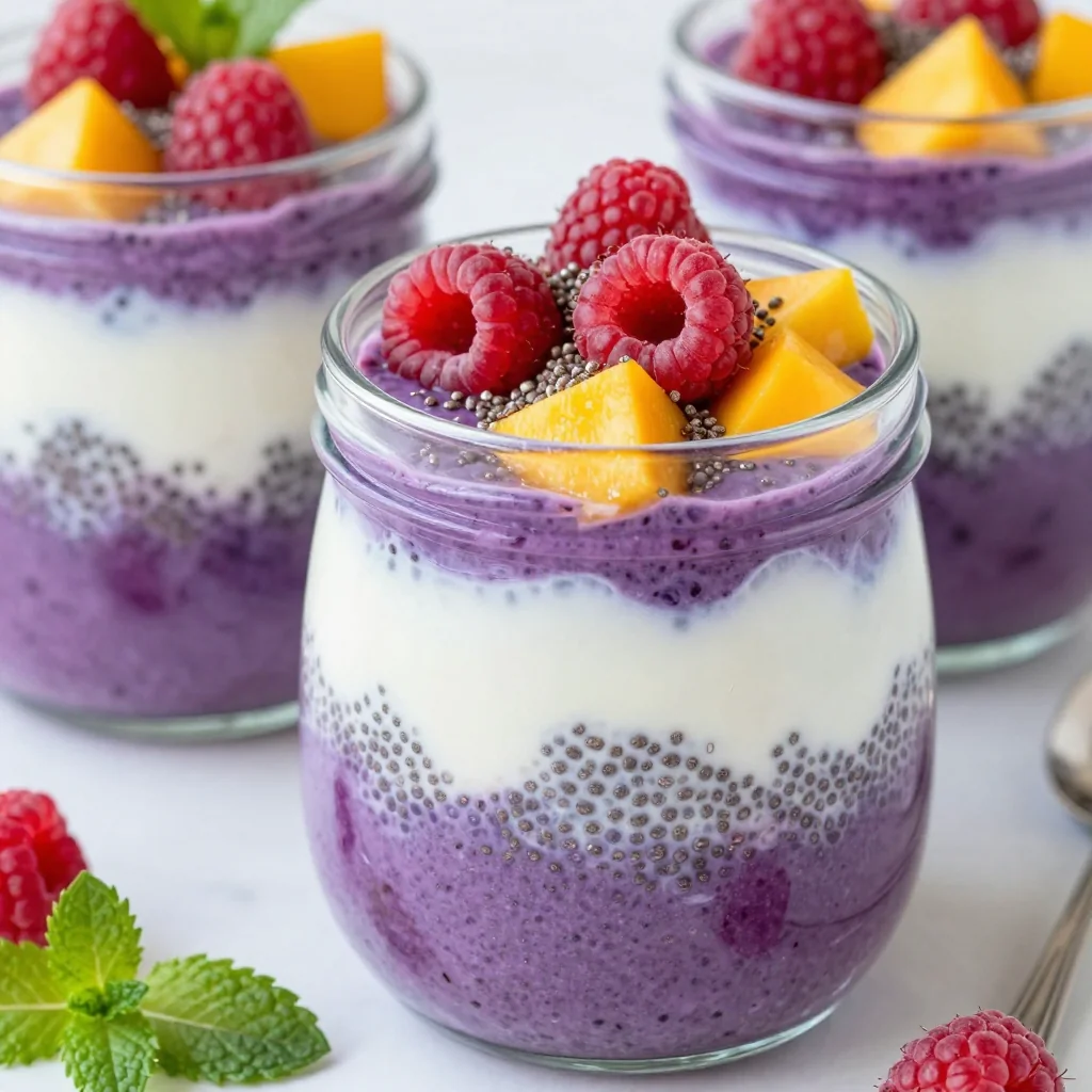 Protein-Packed Chia Pudding Jars for Meal Prep