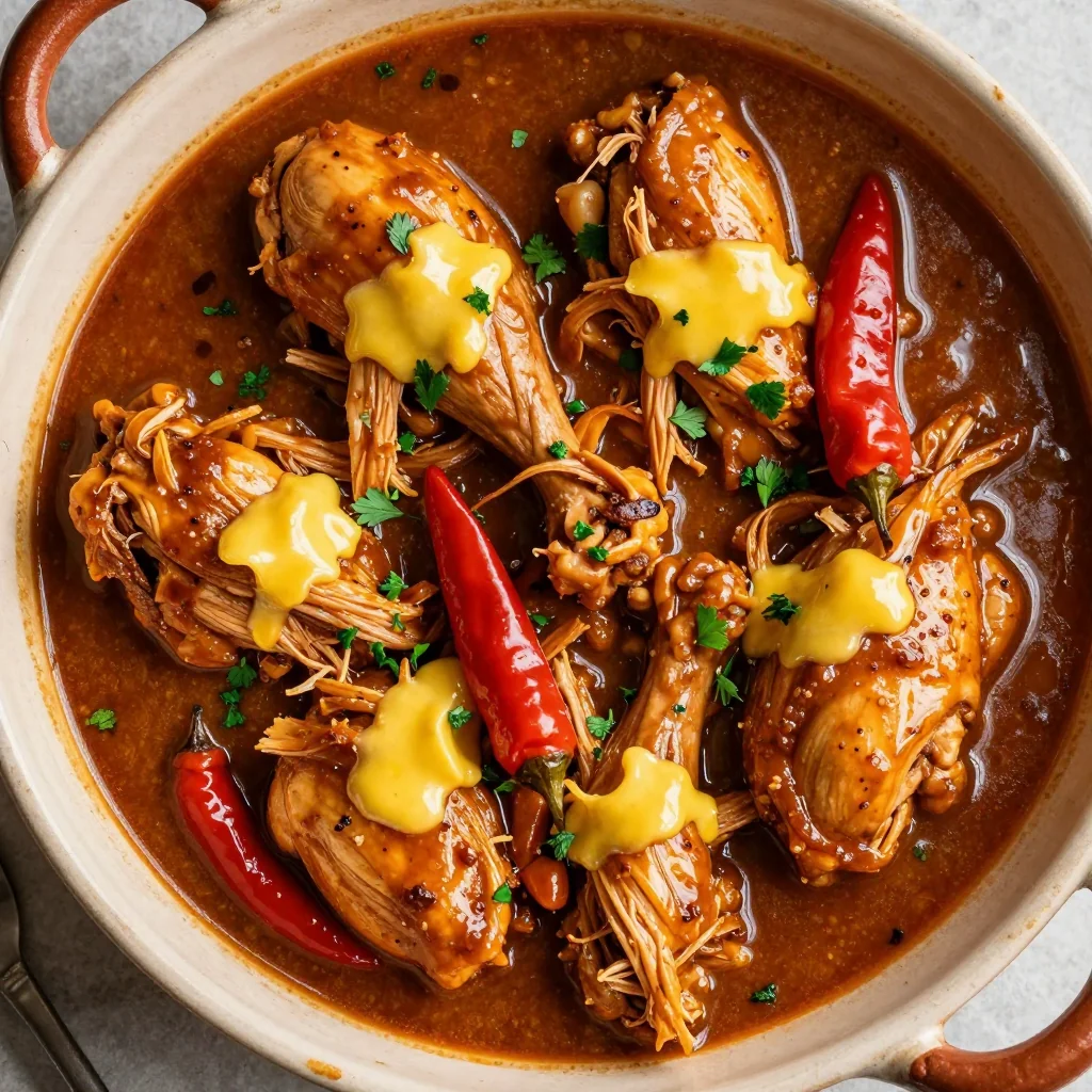 Slow Cooker Mississippi Chicken for a Flavorful Dinner