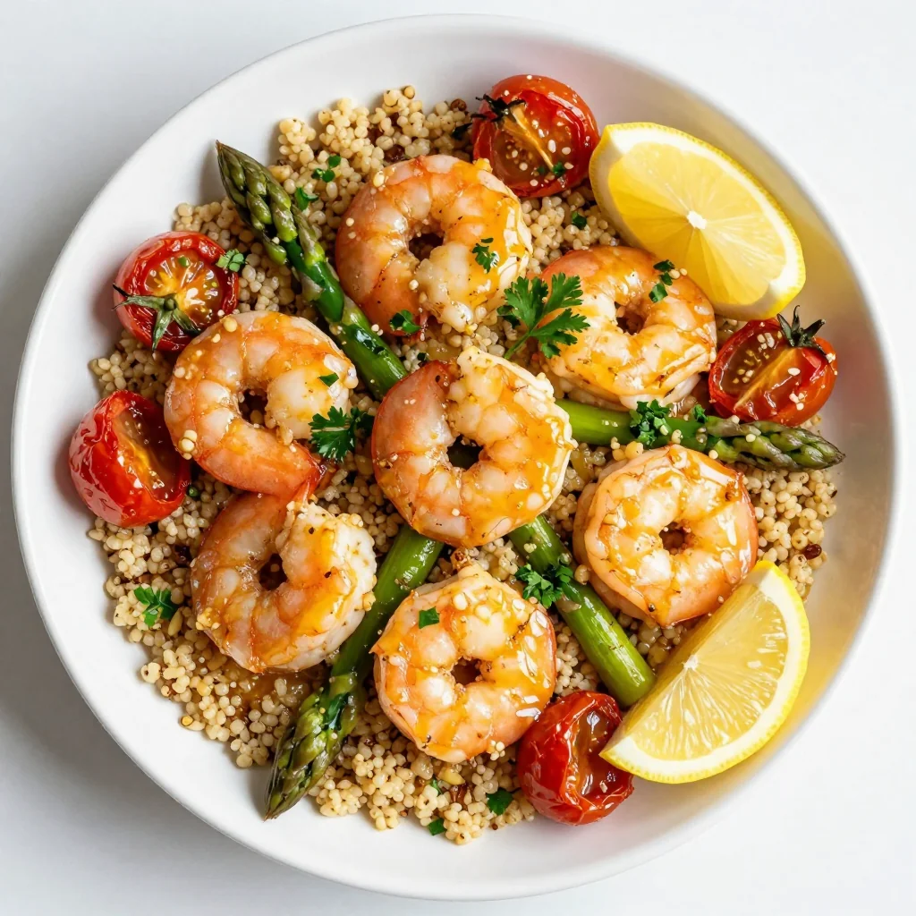 Baked Garlic Butter Shrimp for a Clean Eating Dinner
