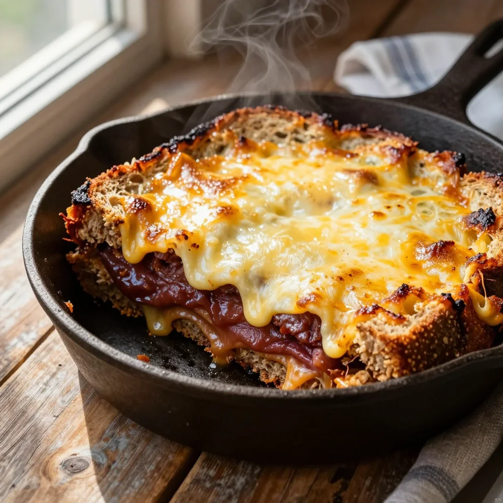 Reuben Sandwich Casserole with Rye Bread