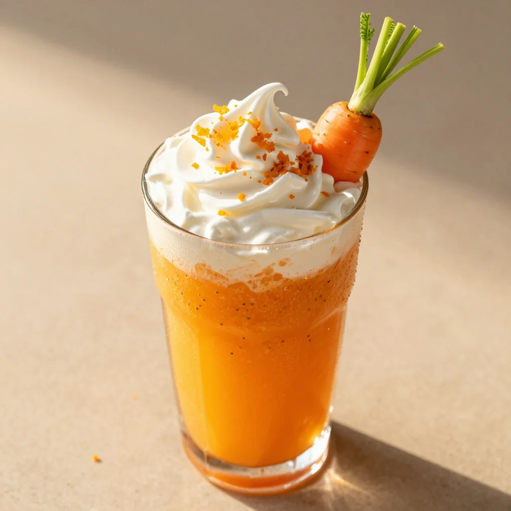 Golden Carrot Orange Detox Smoothie For Immunity