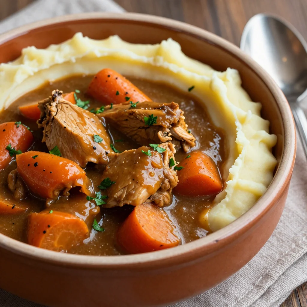 budgetfriendly slow cooker turkey and carrot stew for january dinners