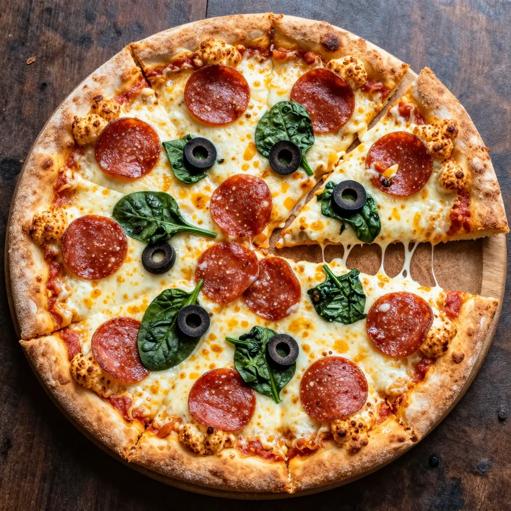 Keto Pizza Crust Freezer Meal for NFL Playoff Games