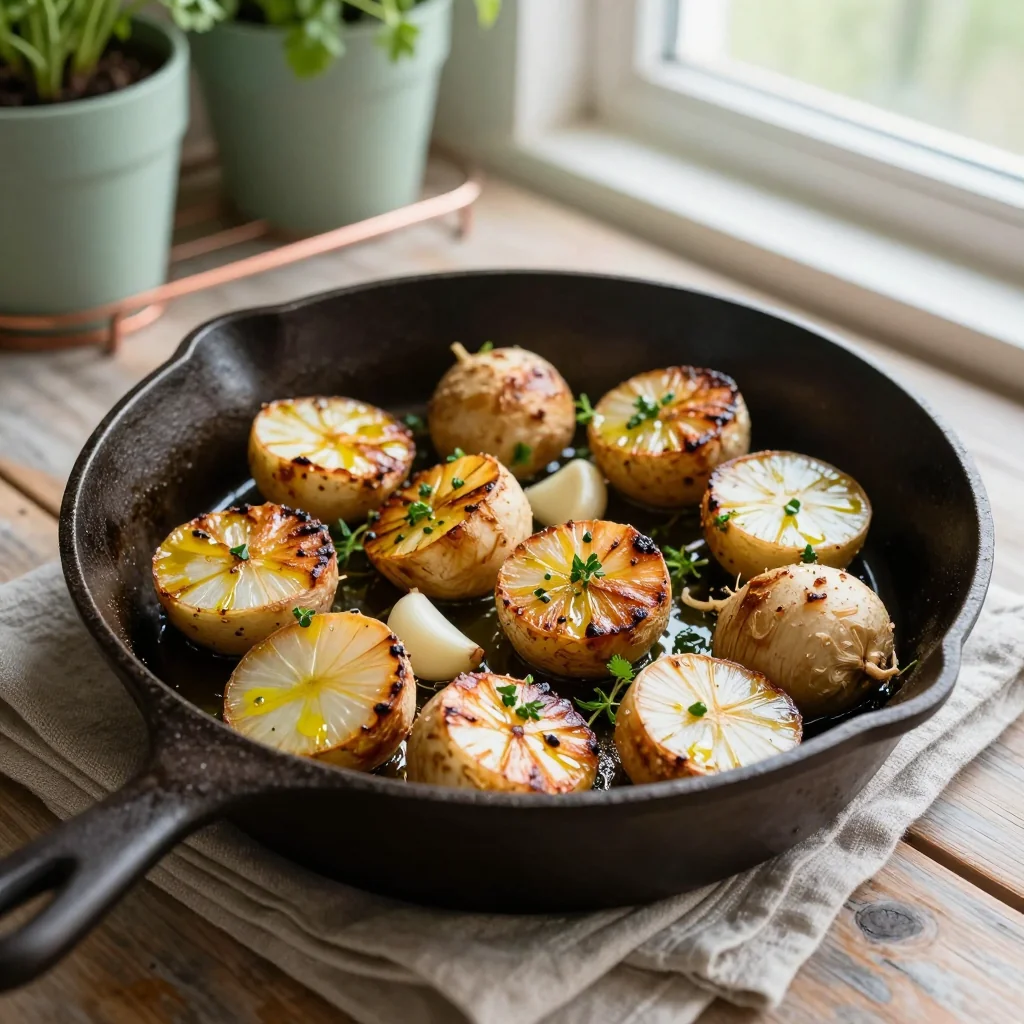 Roasted Radishes with Garlic and Herbs Keto