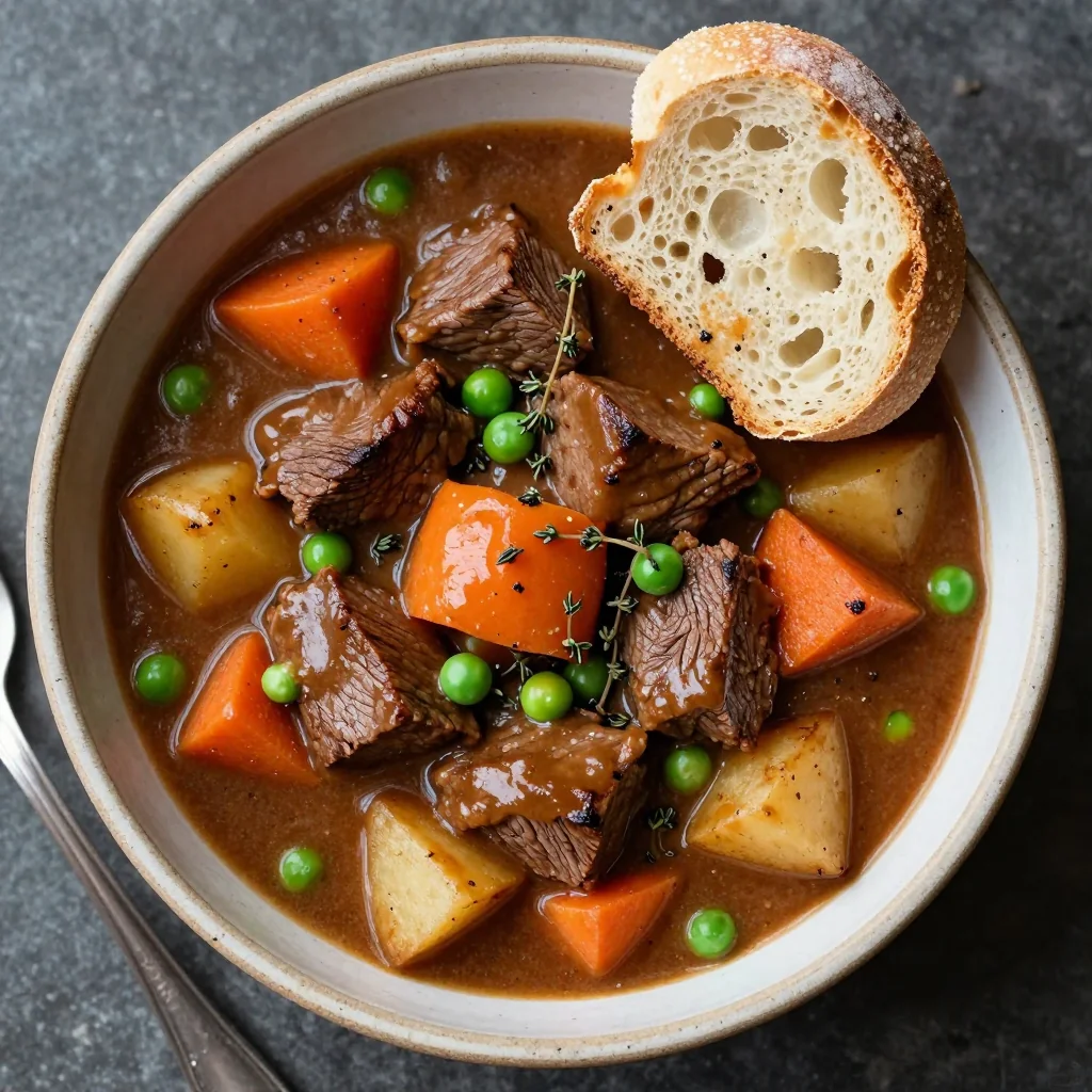 Easy Beef Stew for a Cozy NFL Playoff Sunday