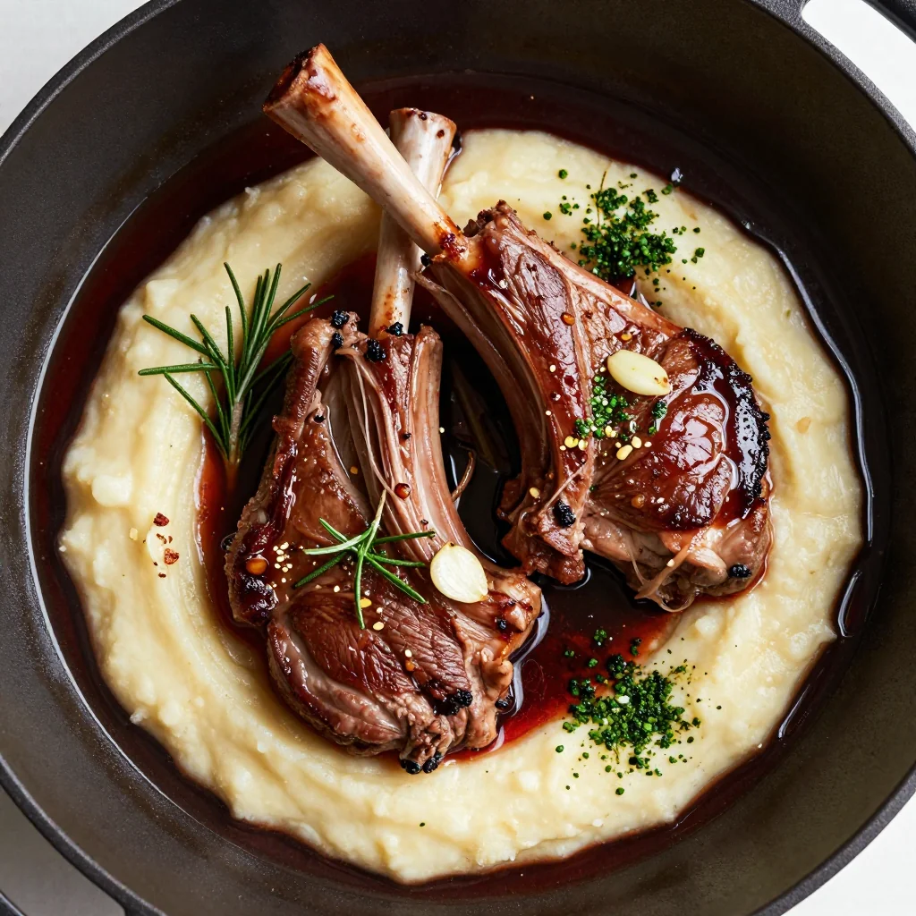 Tender Slow Cooker Lamb Shanks with Rosemary