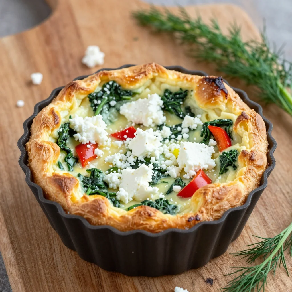 Freezer Friendly Breakfast Egg Bites with Feta