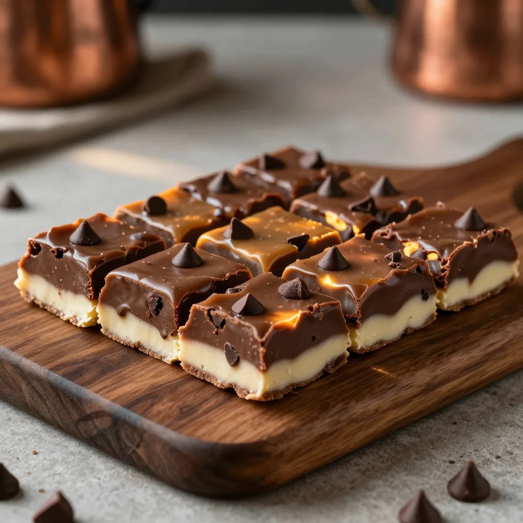 Fudge with Condensed Milk and Chocolate Chips