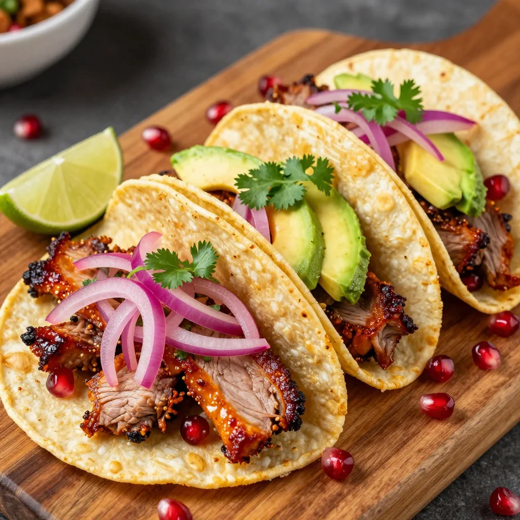 Spicy Pork Belly Tacos for Dinner Tonight
