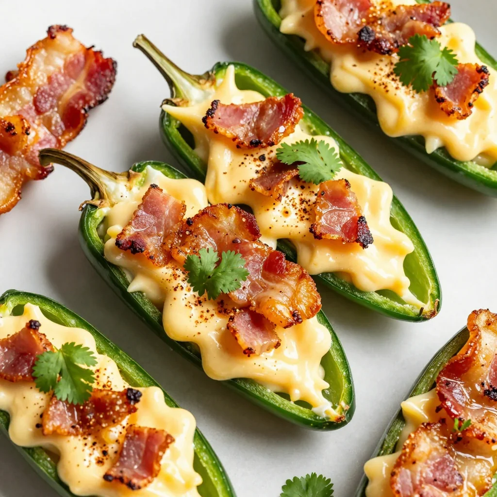 NFL Playoff Keto Bacon-Wrapped Jalapeno Poppers for Spicy Snacks