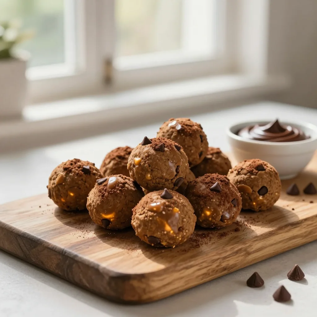 Chocolate Chip Cookie Dough Truffles