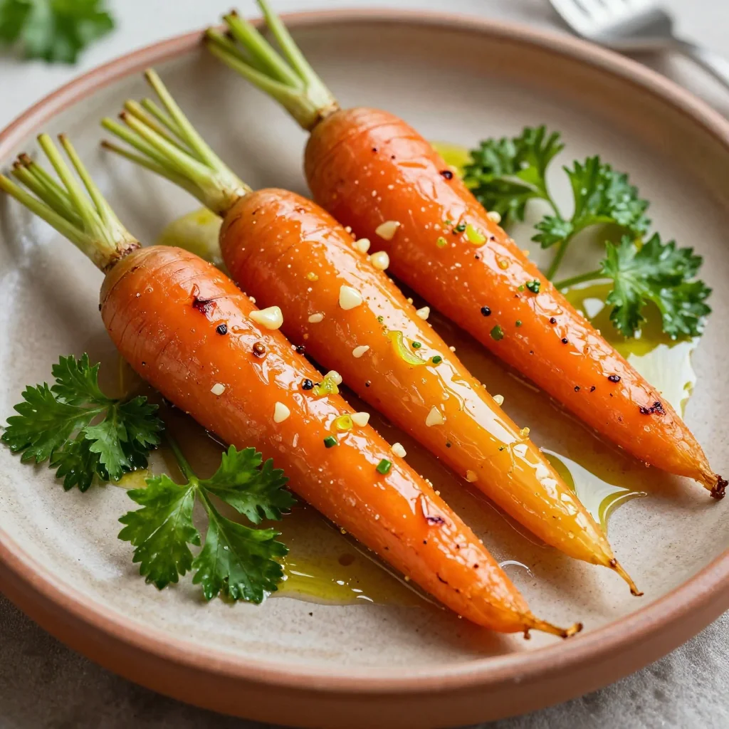low calorie roasted lemon garlic carrots and parsnips for healthy meals