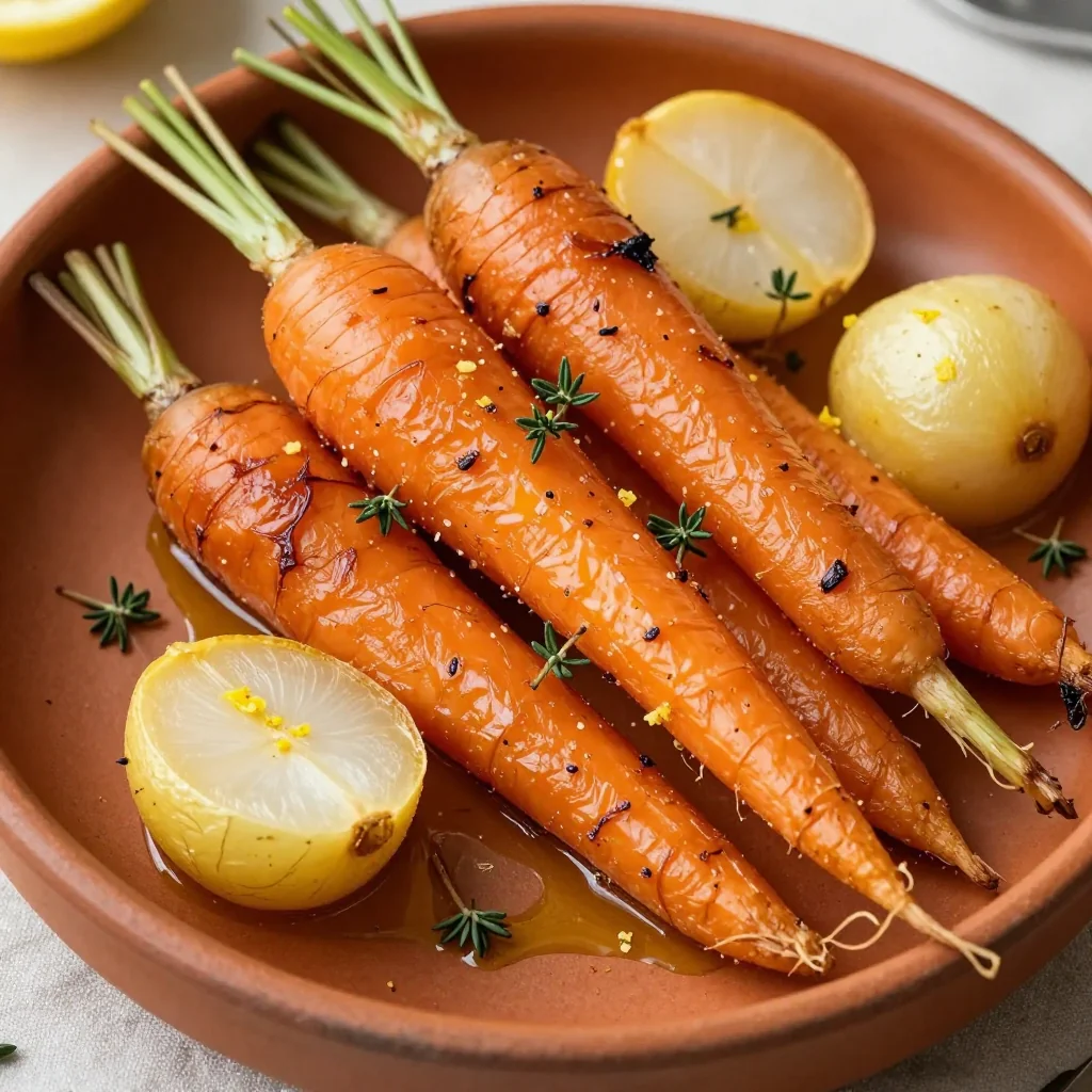 healthy lemon roasted turnips and carrots for budgetfriendly dinners