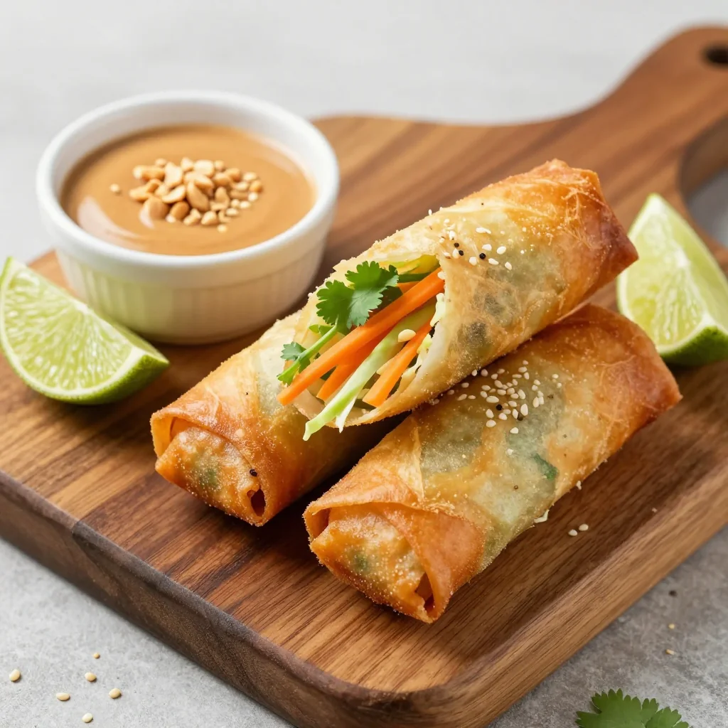 Freezer-Friendly Veggie Spring Rolls for Appetizer Night