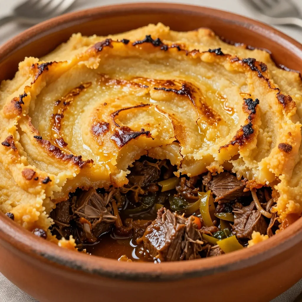 Warm And Comforting Shepherds Pie With Sweet Potato