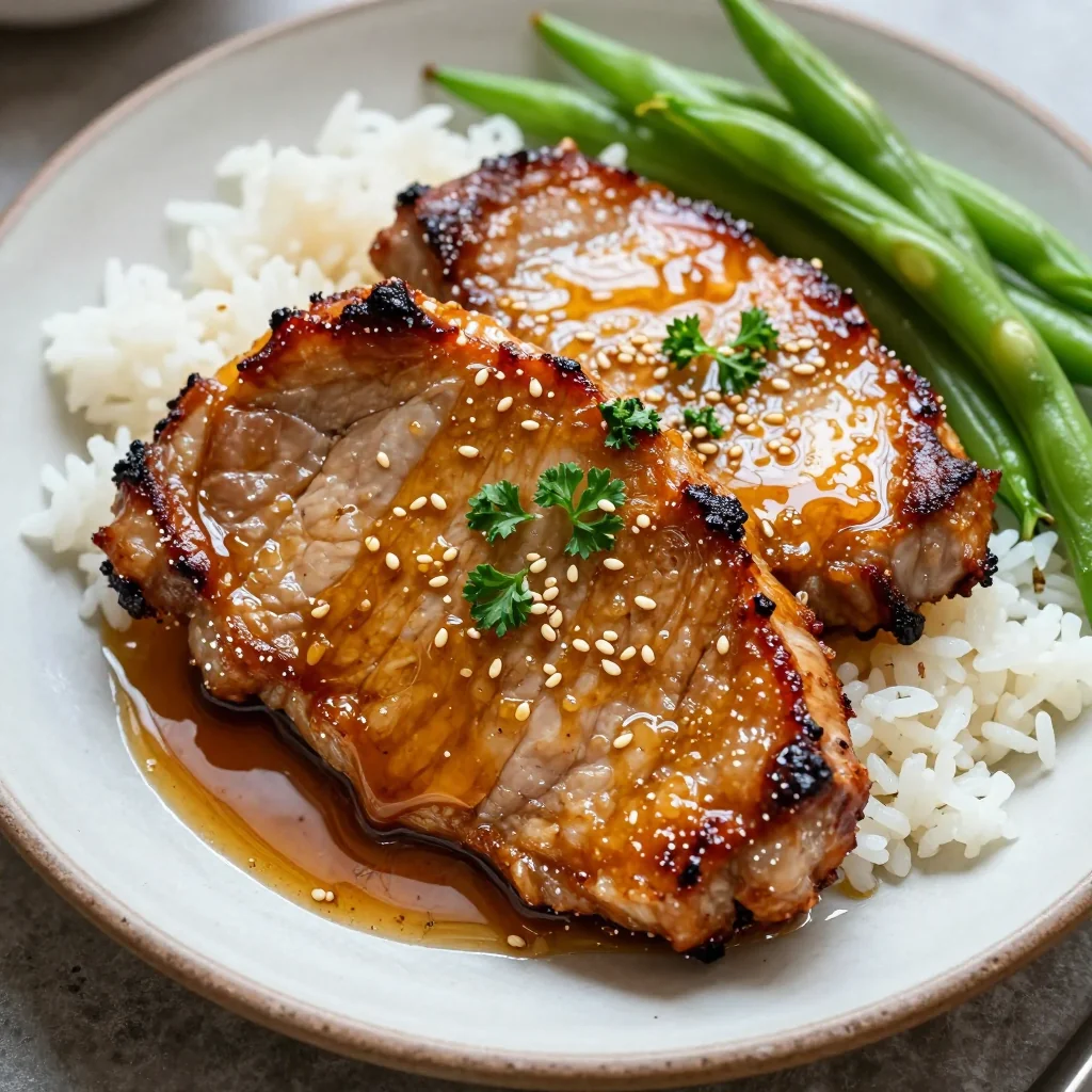 Honey Garlic Pork Chops for a Weeknight Win