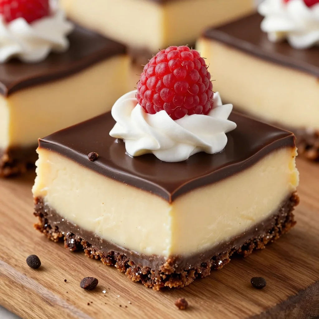 Indulgent Slow Cooker Chocolate Cheesecake Bars