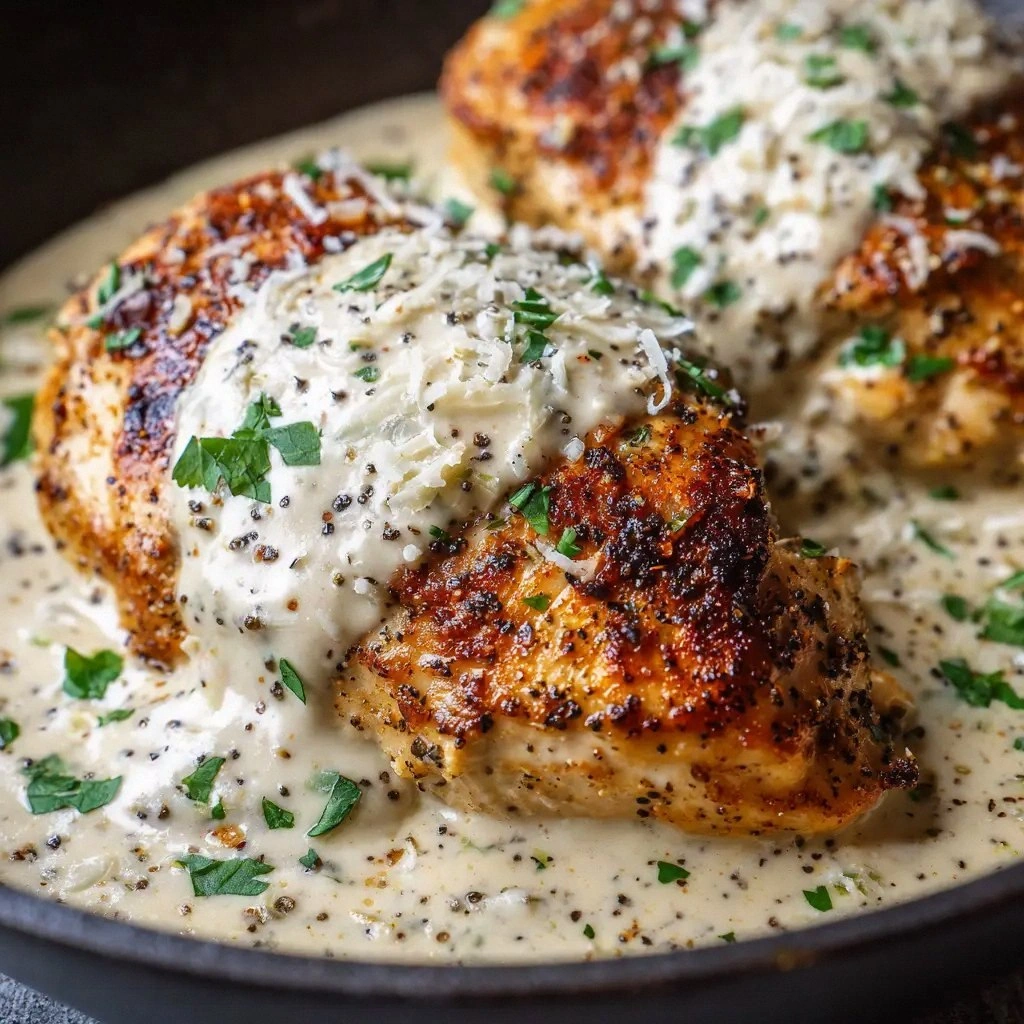 Cacio E Pepe Chicken: A Velvet