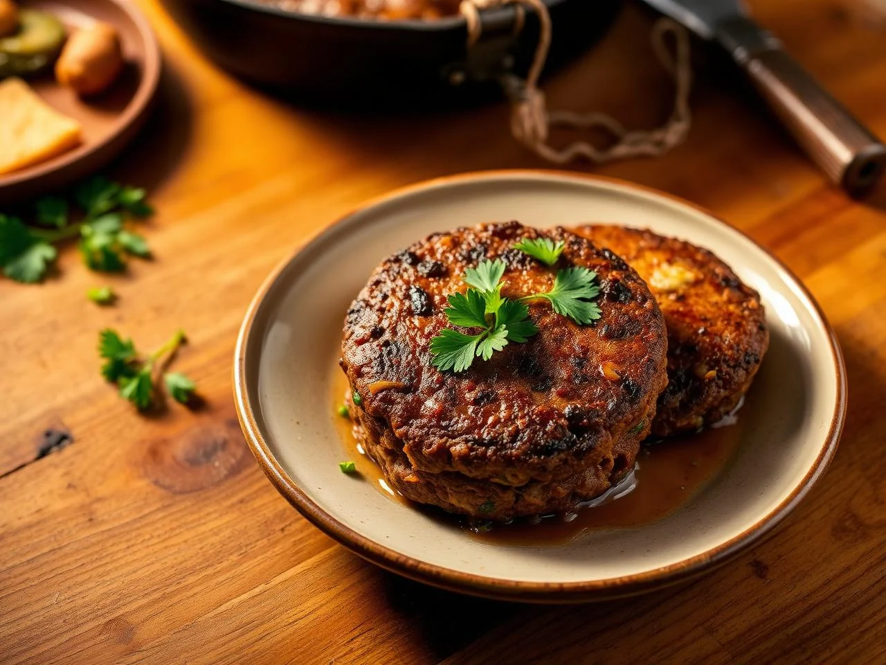 Cajun Beef Patties