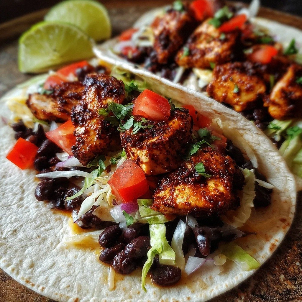 Cajun Black Bean Chicken Burritos A Flavorful Delight!