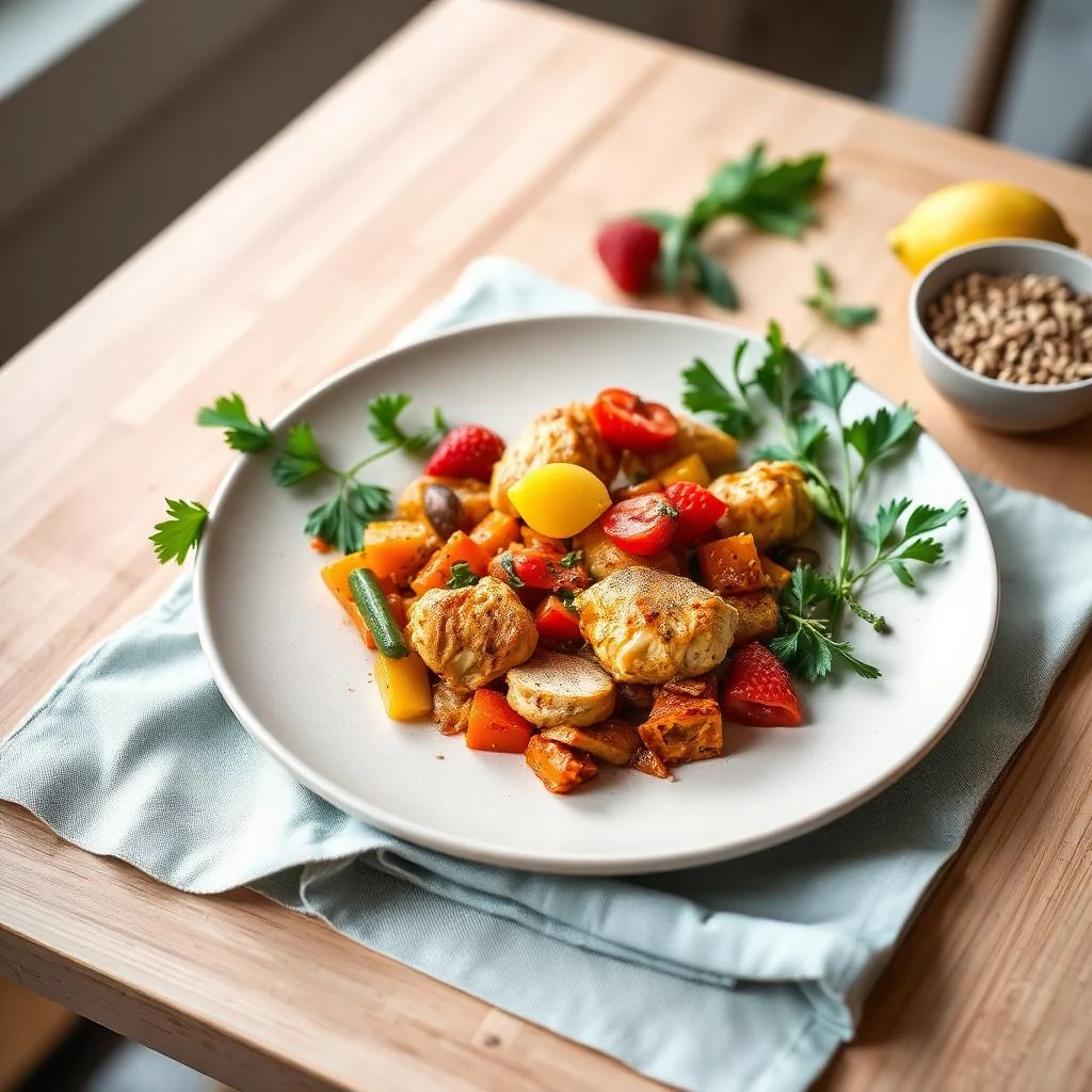 Cajun Chicken And Vegetables