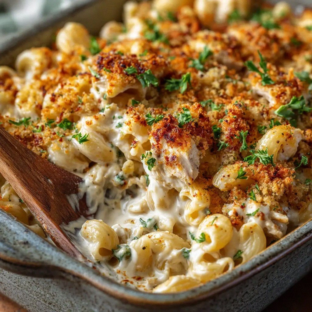 Cajun Chicken Mac and Cheese: 