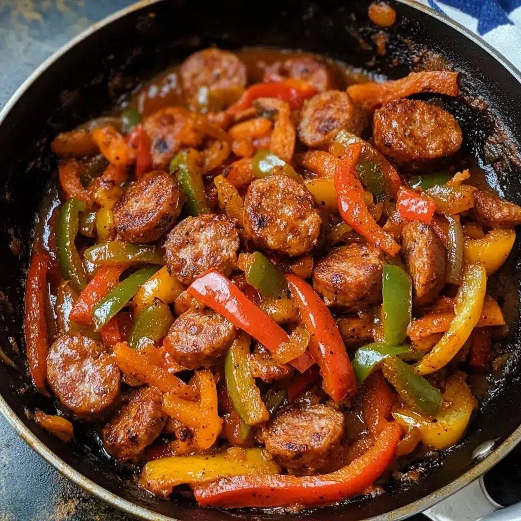 Cajun Sausage and Pepper Skill