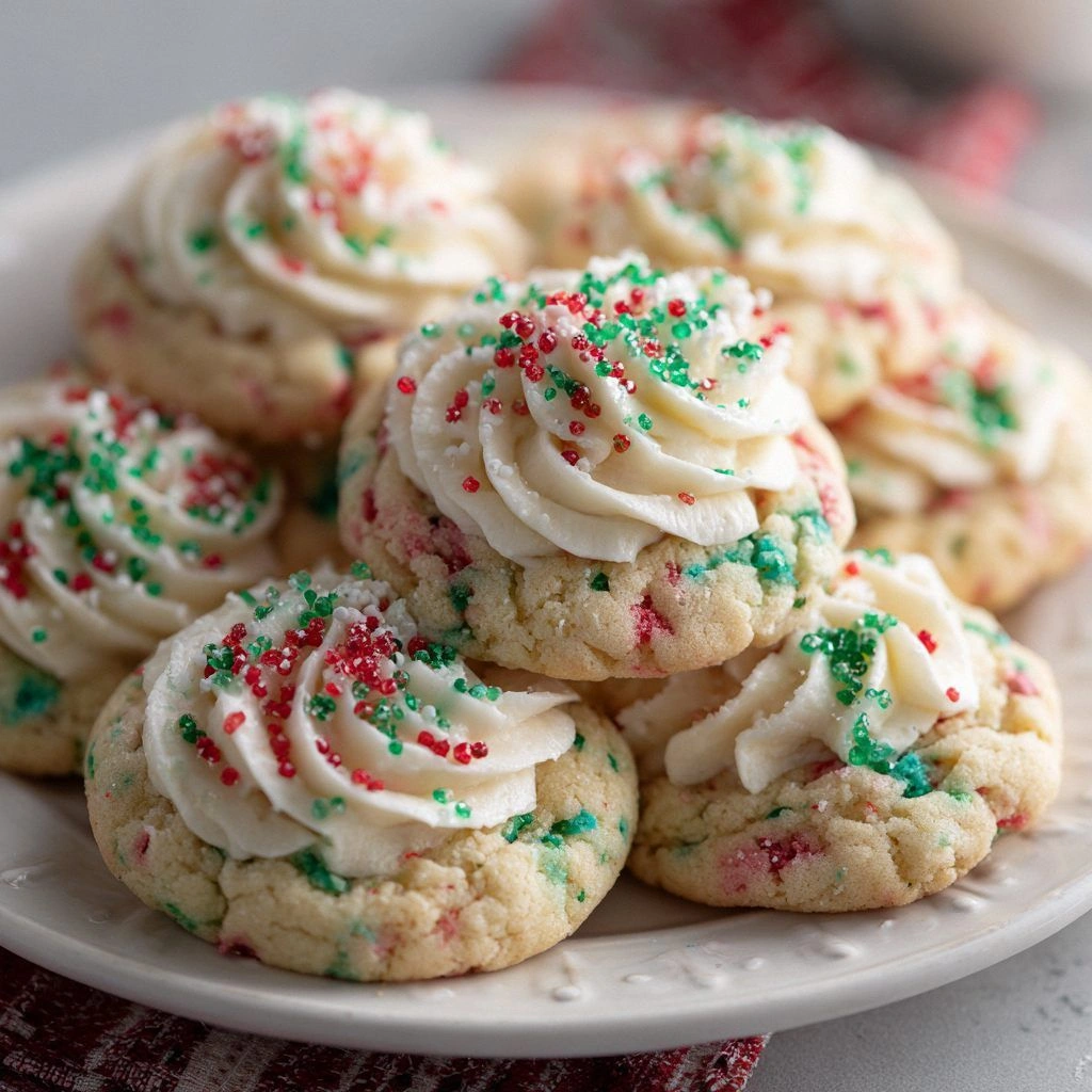 Cake Batter Cookies (Holiday T