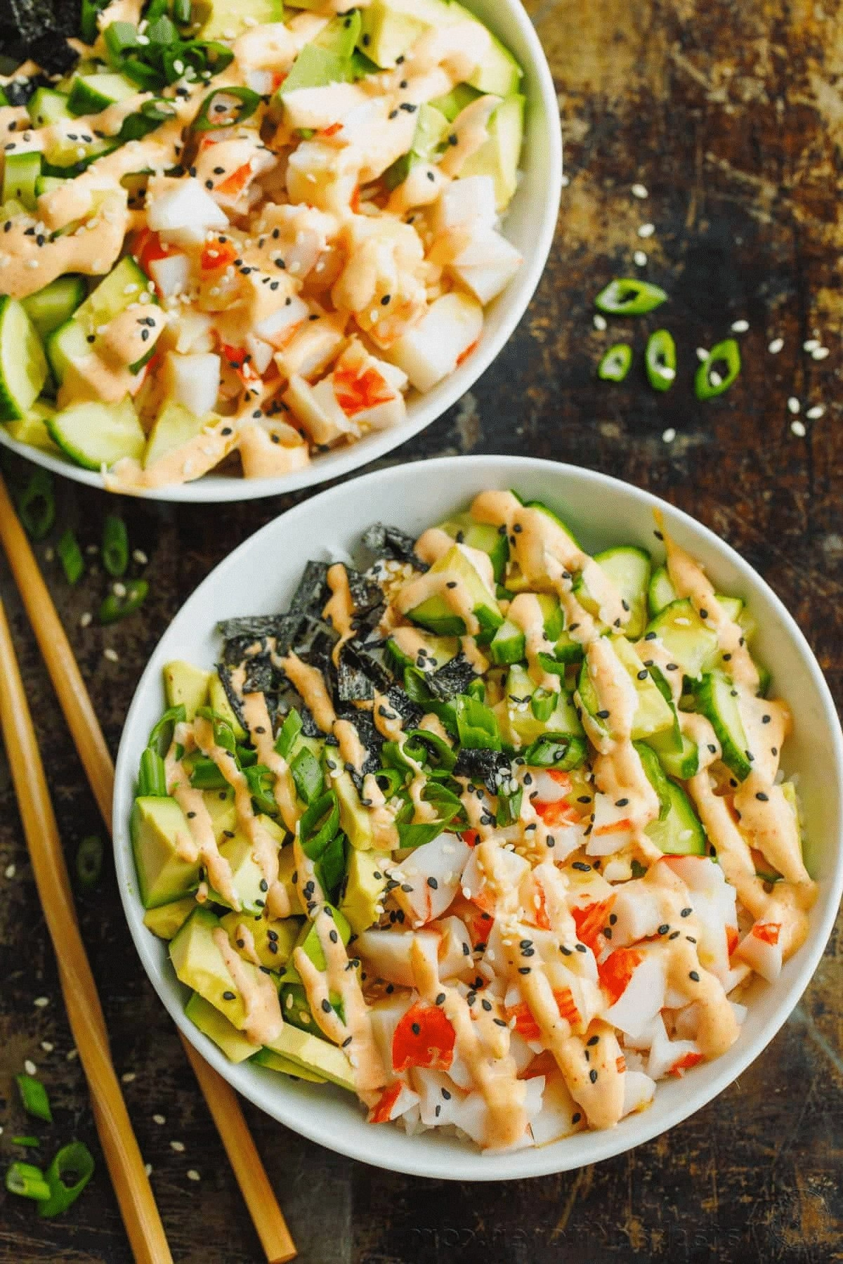 California Roll Bowls Recipe