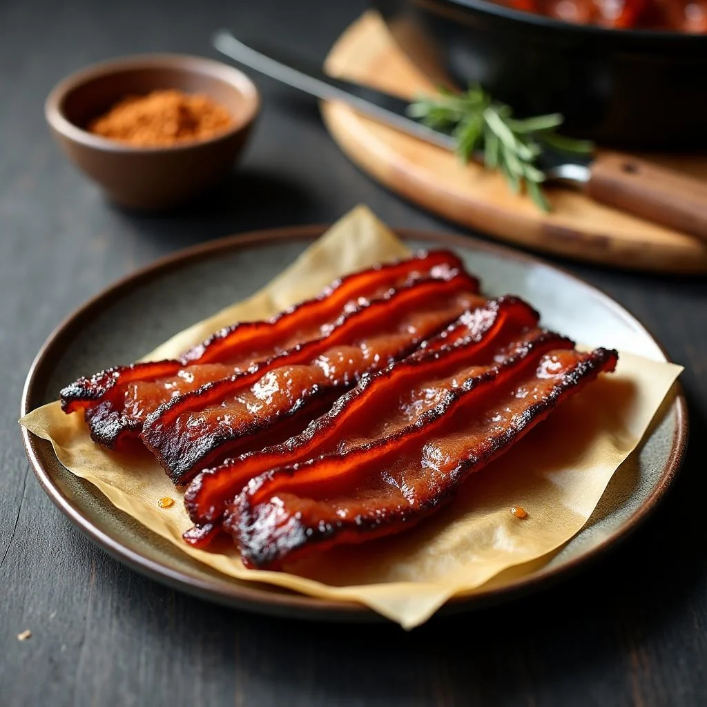 Candied Brown Sugar Bacon