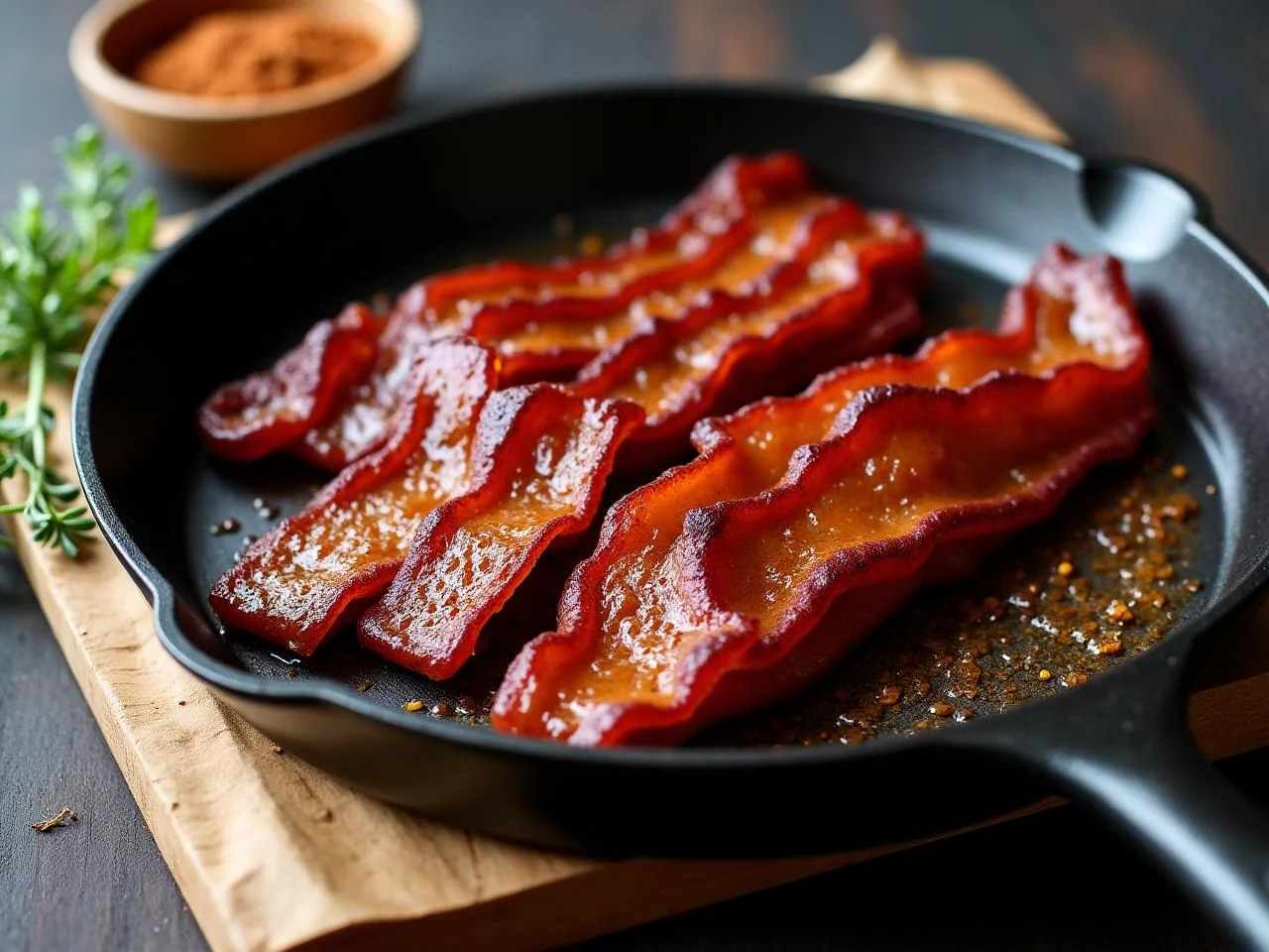 Candied Brown Sugar Bacon