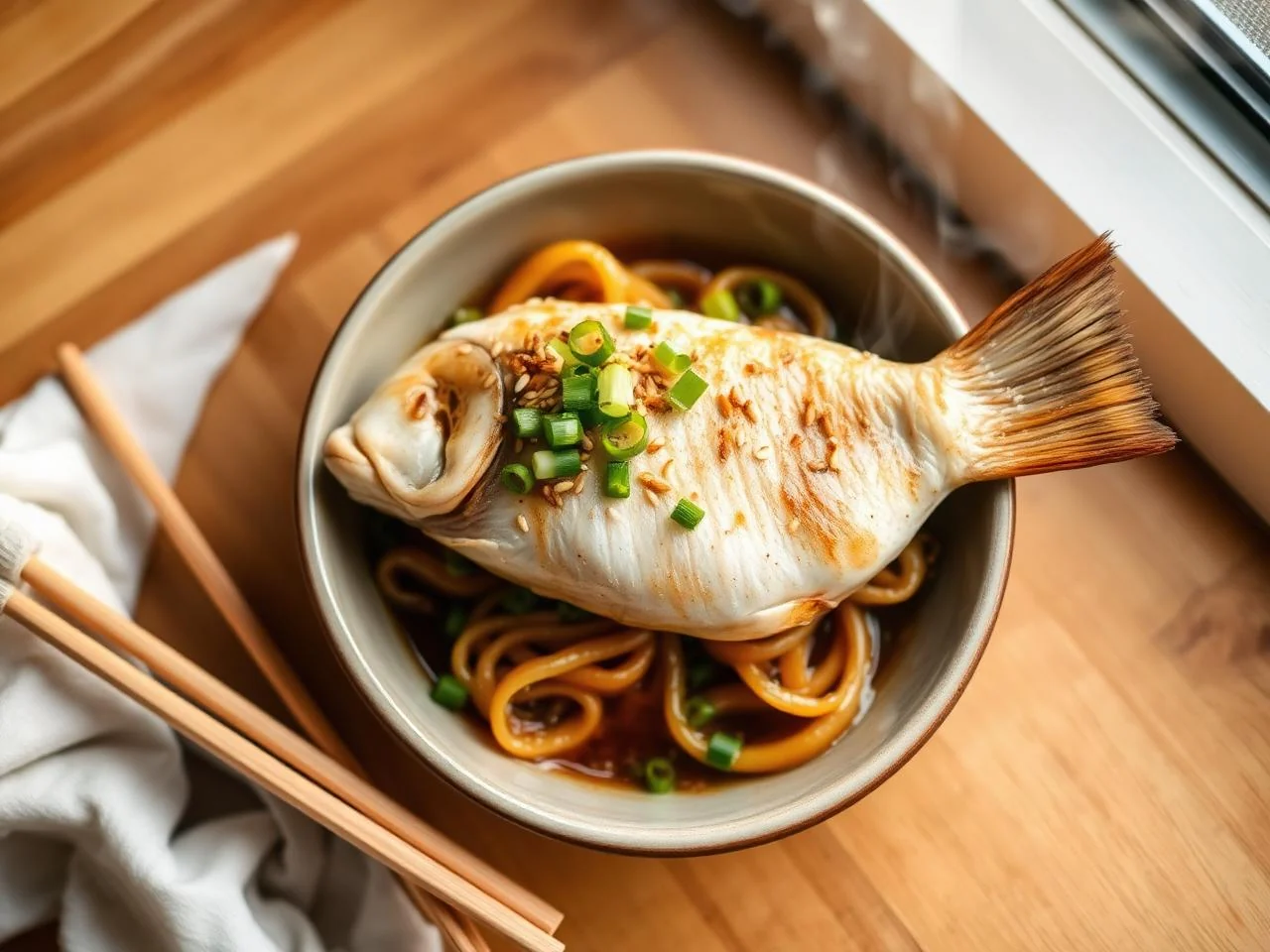 Cantonese Steamed Fish