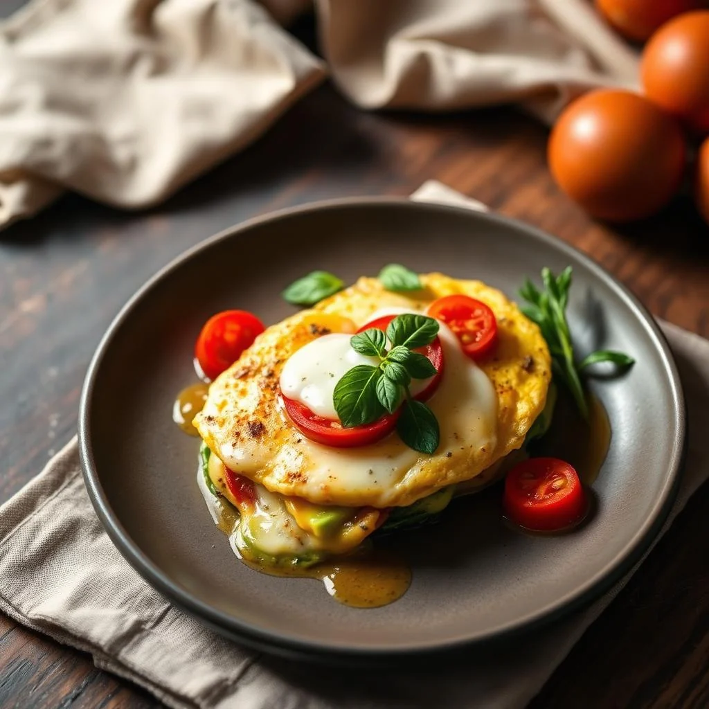 Caprese Omelette