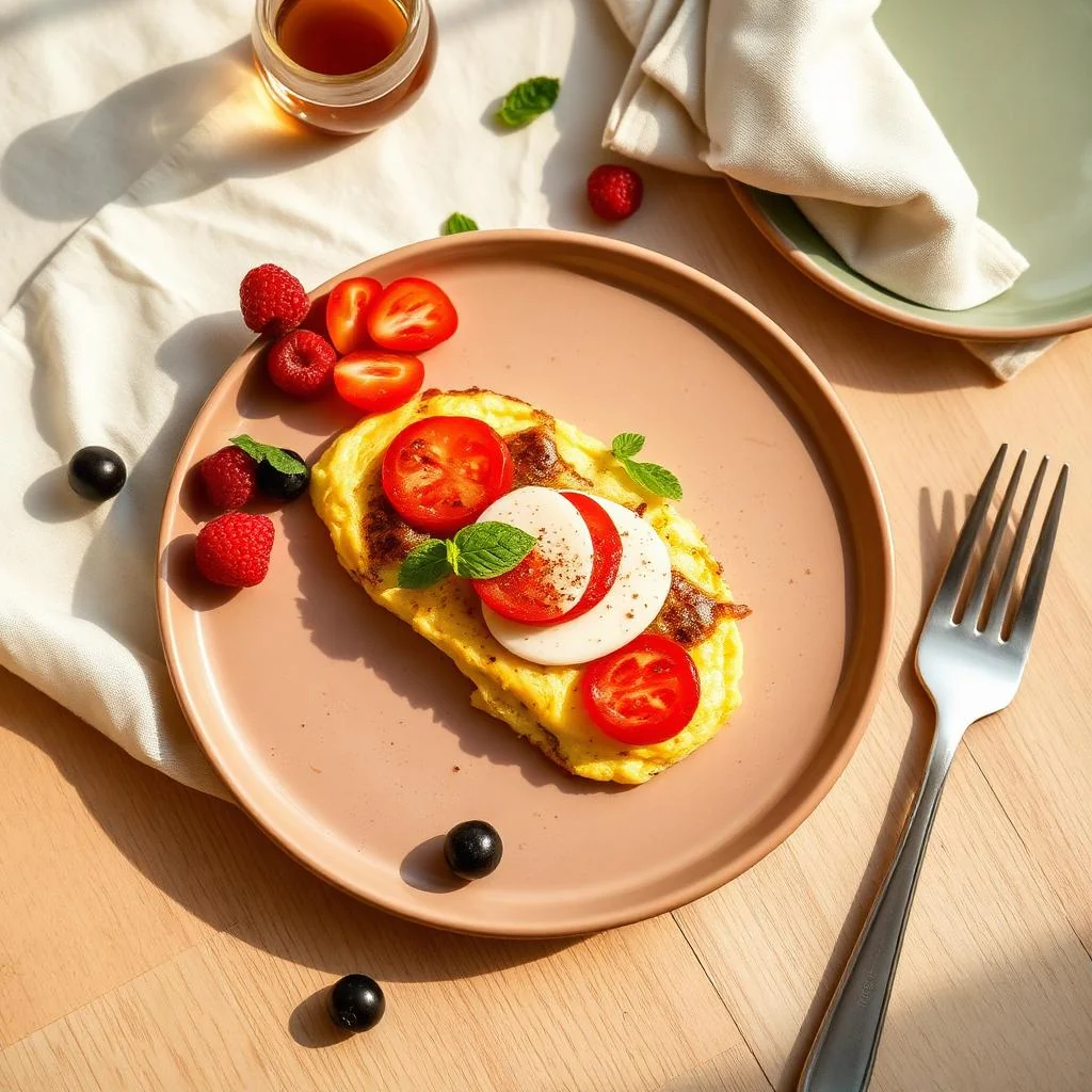 Caprese Omelette