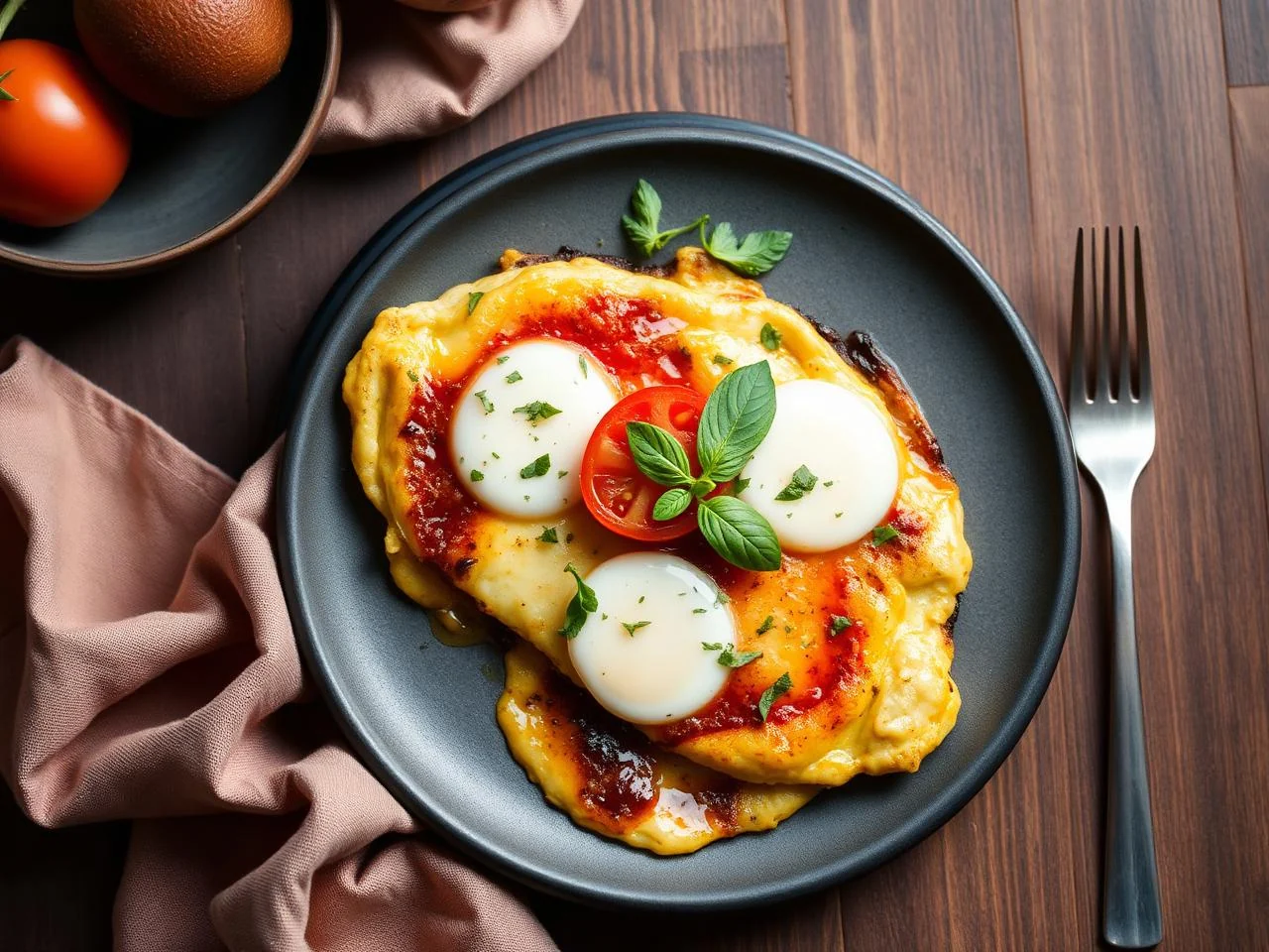Caprese Omelette