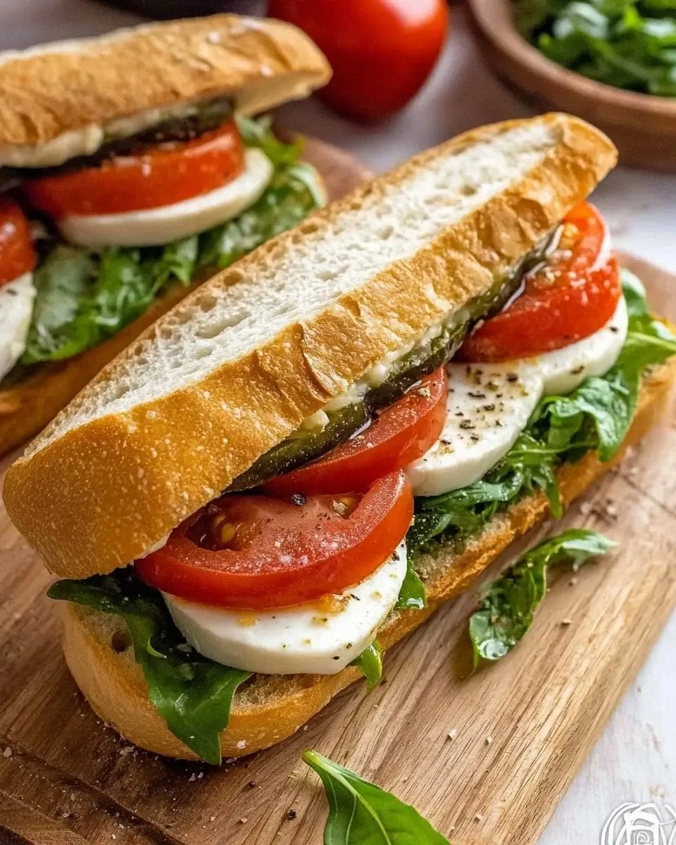 Caprese Sandwich Recipe: A Simple Italian Delight