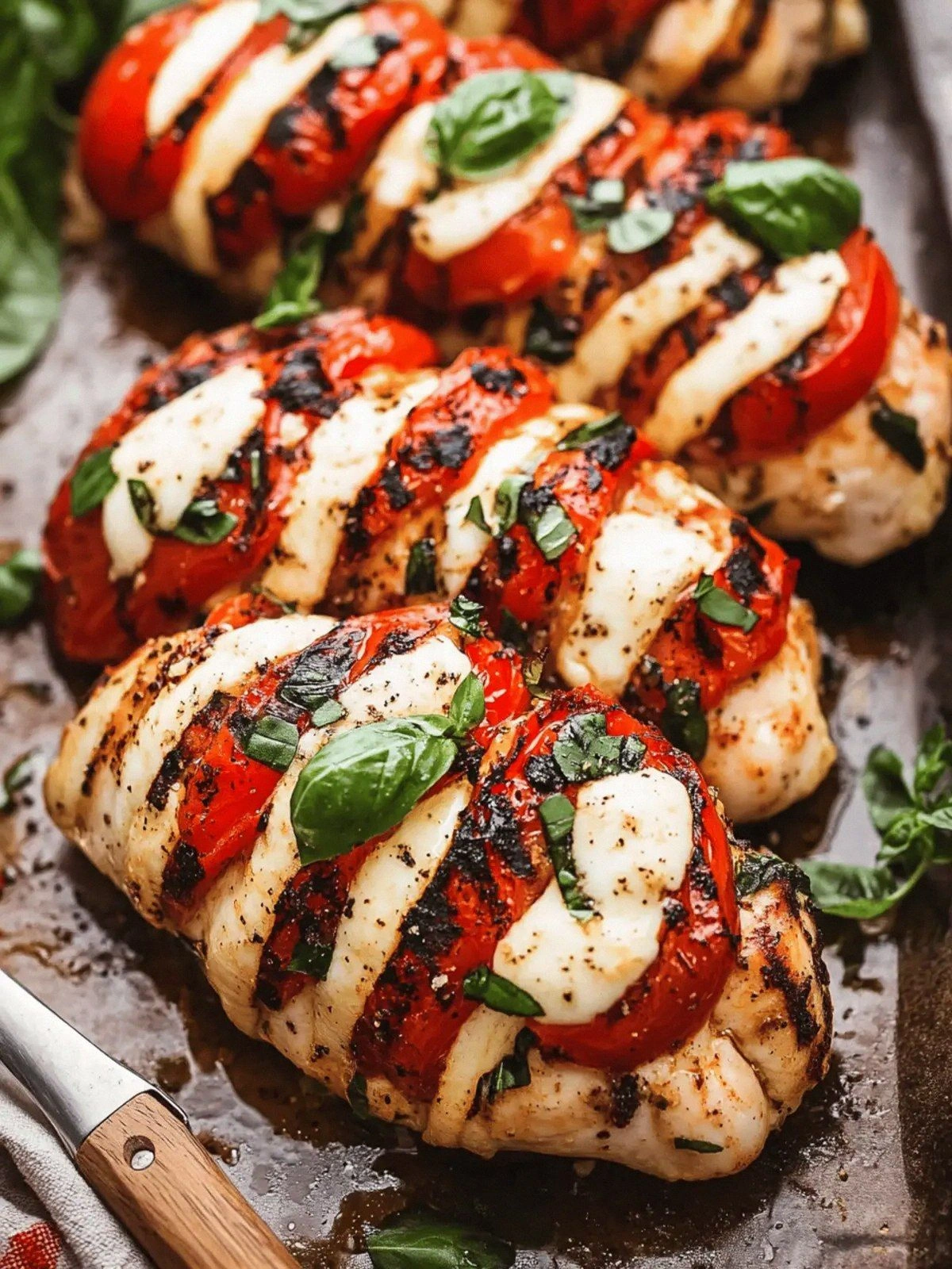 Caprese Stuffed Chicken: A Fla