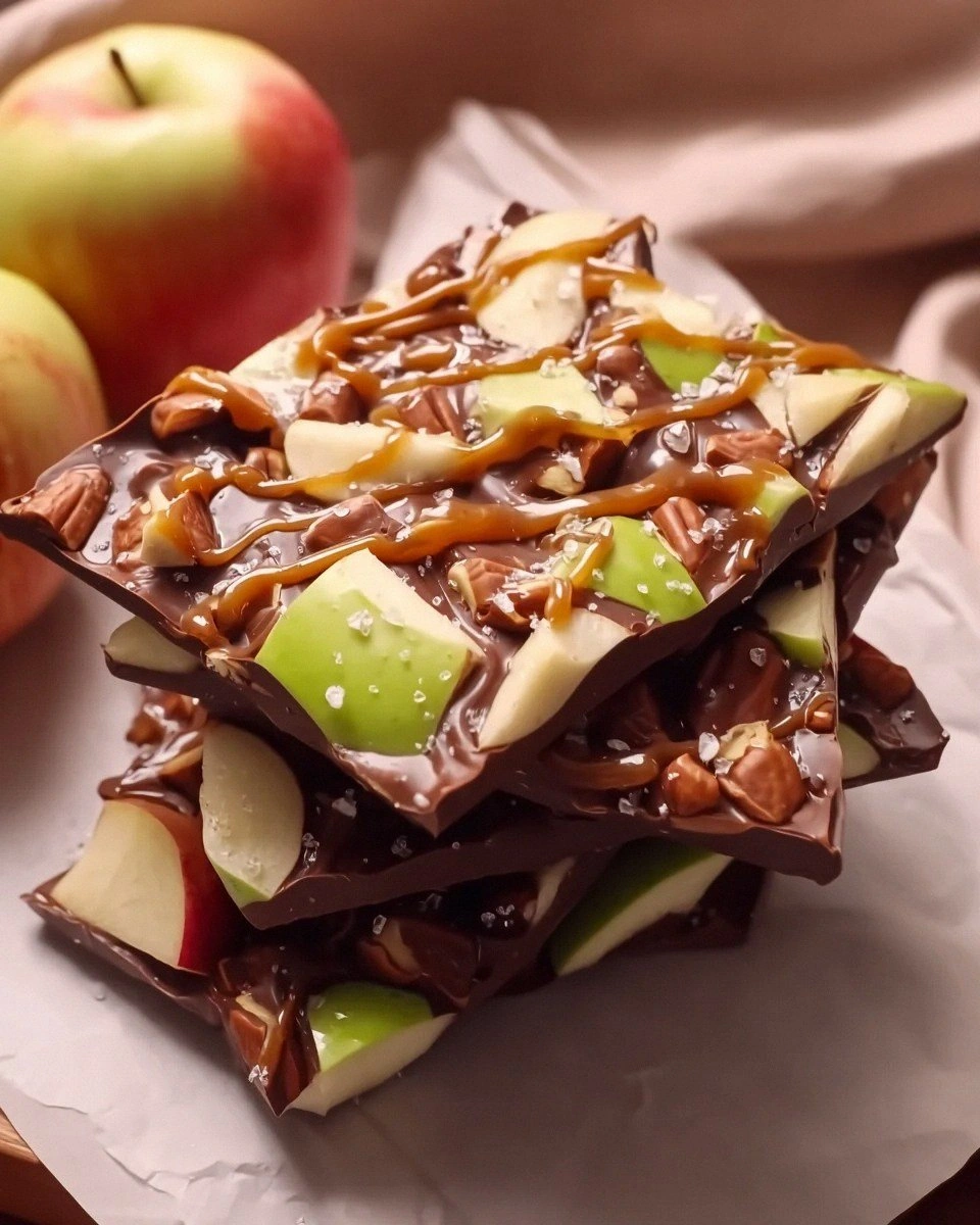Caramel Apple Bark