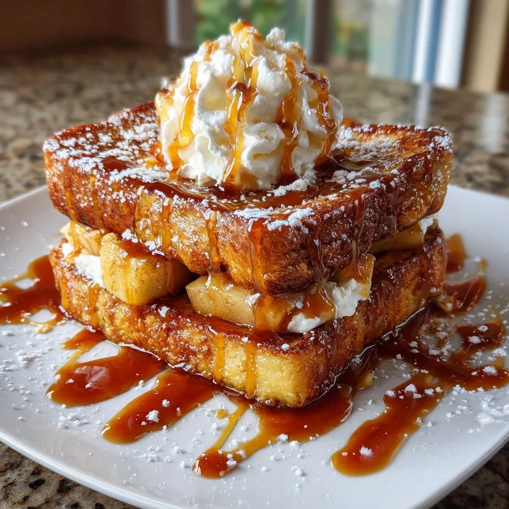 Caramel Apple French Toast