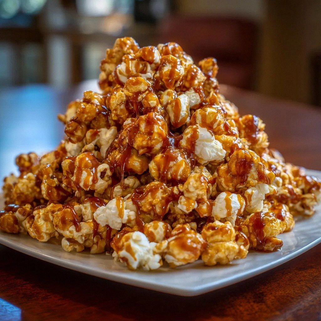 Caramel Apple Popcorn Mix