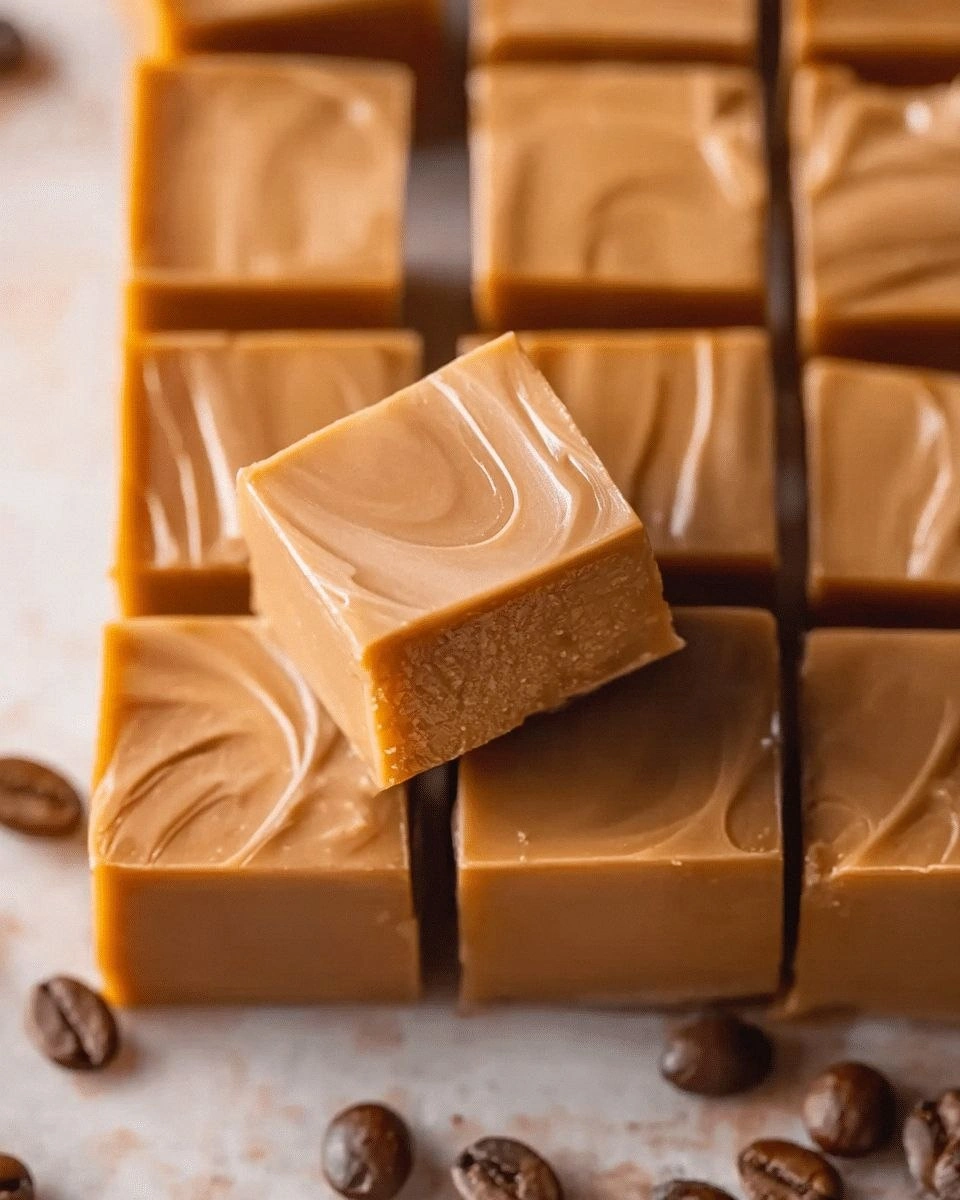 Caramel Coffee Fudge