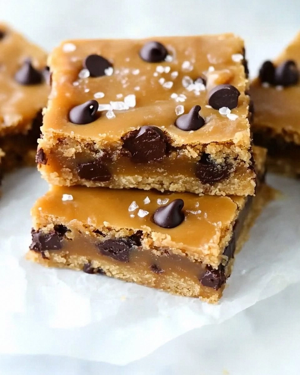 Caramel Cookie Bars